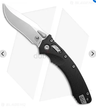 New Microtech Amphibian Ram-Lok S/E Ma folding pocket knife — compact tactical blade, good condition