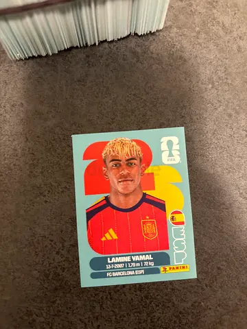 Panini World Cup Sticker - Lamine Yamal (Spain) - Single Sticker