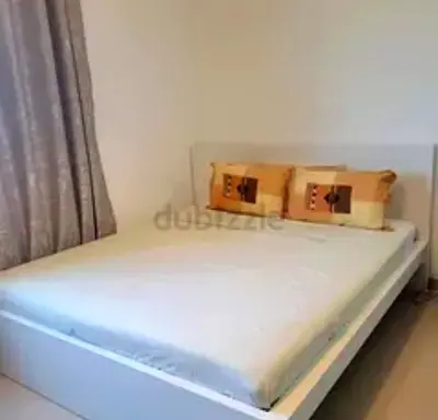 Ikea Queen size bed with mattress and storage drawers