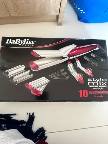 BaByliss Multi Hair Styler with Curling & Crimping Attachments - Used