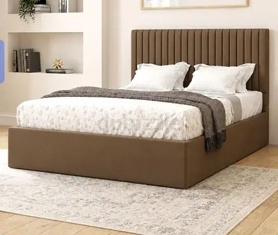 New Style Queen Size Bed with Storage and Mattress double bed family bed