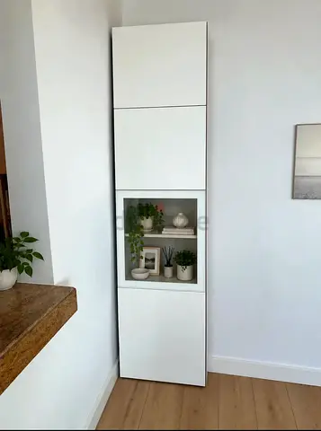 IKEA BESTÅ IKEA BESTA Large 4-Module Cabinet with Glass Doors & Shelves