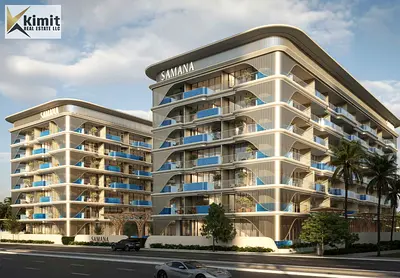 Furnished 1BR | Samana Imperial Gardens | Pool & City Views