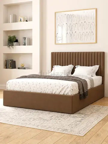 Brand New queen size bed with madical mattress with storage more details call and WhatsApp