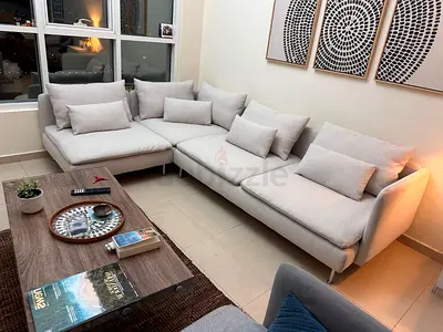 Ikea soderhamn l shape sofa