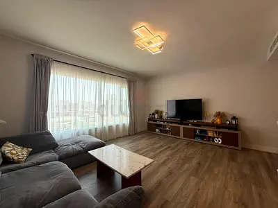 Living and dinning room furniture - marble tables, dinning tables, TV set including LG QLED 55in