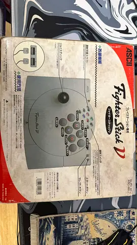 Japanese ASCII Fighter Stick II for the Original Playstation