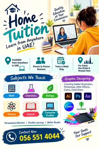 Home tution available