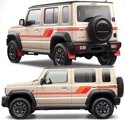 Suzuki Jimny 5 Door Heritage Retro Decals