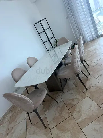 Al Huzaifa furniture dining table with chairs