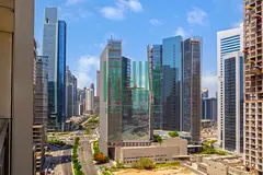 Unfurnished 1BR | Near Metro | Vacant | Balcony | Prime Business Bay Location