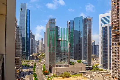 Unfurnished 1BR | Near Metro | Vacant | Balcony | Prime Business Bay Location