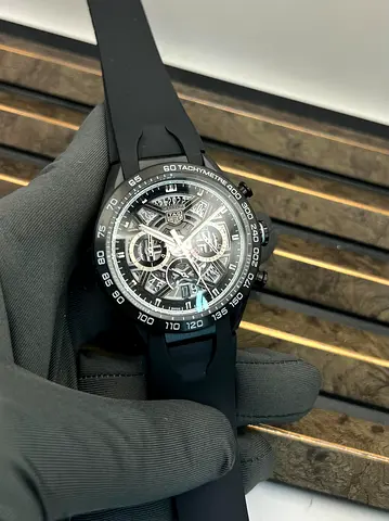 TAG Heuer Carrera Automatic Chronograph Skeleton Luxury Watch