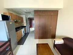 Furnished Studio | Elite Sports Residence 7 | Balcony City View