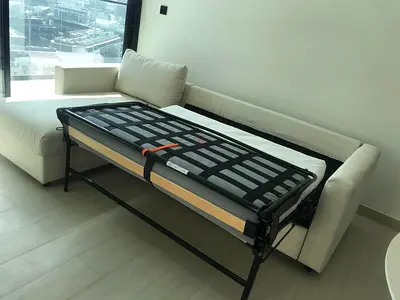 Excellent condition IKEA vimle l'shape sofa bed