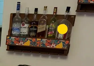 Bar wooden shelf for sale