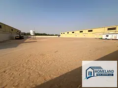 48438 sq ft Open Yard for Rent in Al Sajaa Oasis Ind.