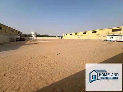 48438 sq ft Open Yard for Rent in Al Sajaa Oasis Ind.