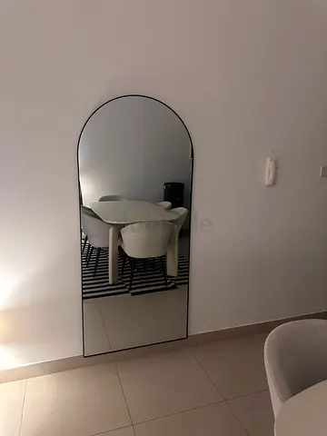 Oversized Full Length Mirror | Black
