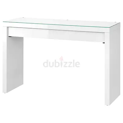 IKEA MALM Dressing Table – White High Gloss