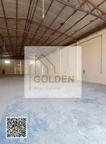 Warehouse for Rent – 46 kW Electricity | 2 Private Entrances on a Main Road – Umm Al Quwain