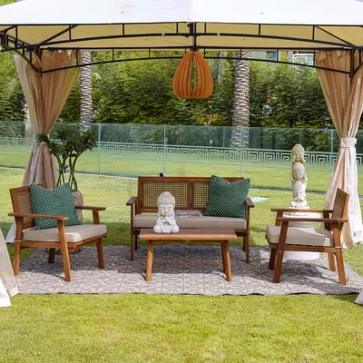 4-Seater Outdoor Sofa Set