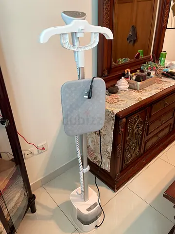 Standing Garment Steamer with Ironing Board - unused