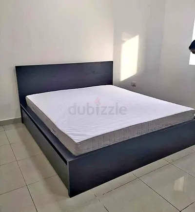 IKEA malam bed with mattress King size bed