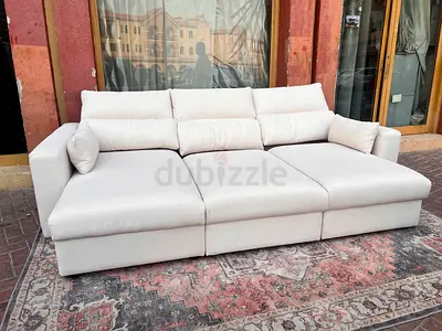 Almost brand new Condition Ikea Eskelstuna Sofa Bed with Storage beige