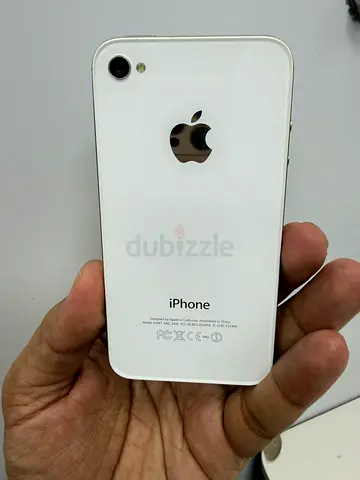 iPhone (white) - used back glass model, good condition