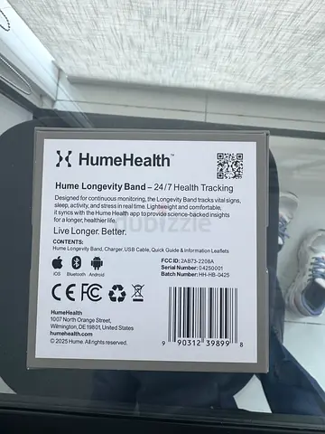 HumeHealth Longevity Band (Hume Band)