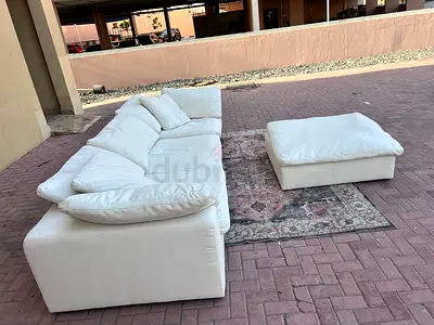Marina Home modular sofa with footstool