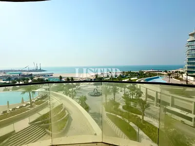 Beach Front Unit | Prime Community | New 2BR + maids