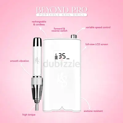 PORTABLE NAIL DRILL - PINK