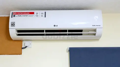 LG Dual Inverter Split AC - 1.5 Ton, Good Working Condition