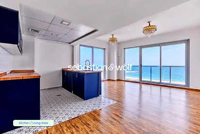 Exclusive | Fully Upgraded | Sea and Beach Views | Vacant