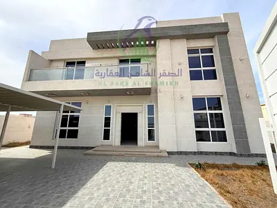 Luxury Villa for Rent in Al Azra First Occupant Ultra Super Luxury 5 Master Bedrooms Maid Room Large Majlis Garden and Terrace