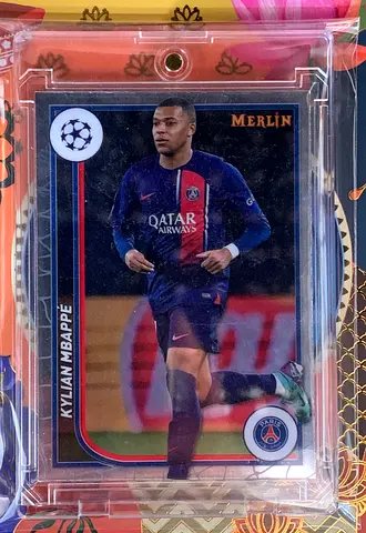 Kylian Mbappé Paris Saint-Germain Football Trading Card (Merlin) - Sleeved