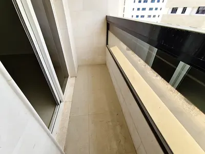 Brand New 1bhk apartment with balcony open view in Al Jada sharjah