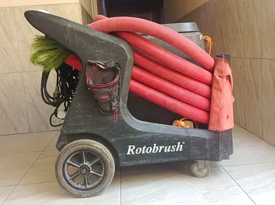 Rotobrush Duct Cleaning Vacuum Machine with Hoses