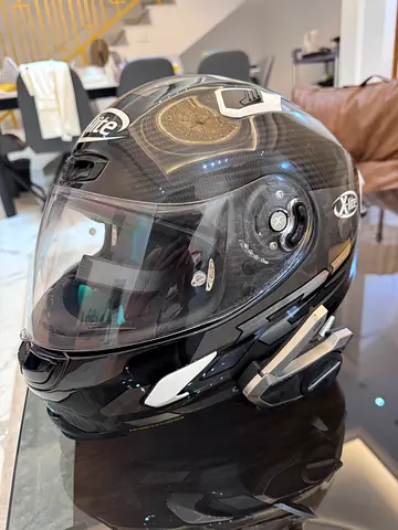 X-lite X-803 Carbon Helmet (XL) w/ Sena 50S Bluetooth Headset