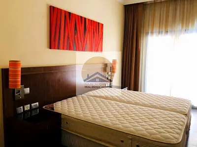 Chiller free Furnished 1BHK with Gym pool parking