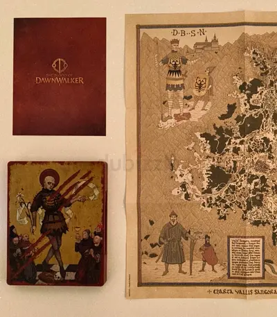 Blood of the Dawn walker PS5 Steel book Edition with Map