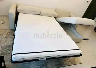 Ikea vimle L shape sofa bed with mattress