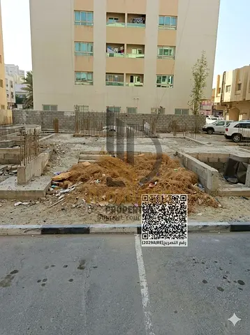 أرض سكنية تجارية للبيع في الراشدية – عجمان | تصريح أرضي + 8 طوابق | موقع استثماري مميز