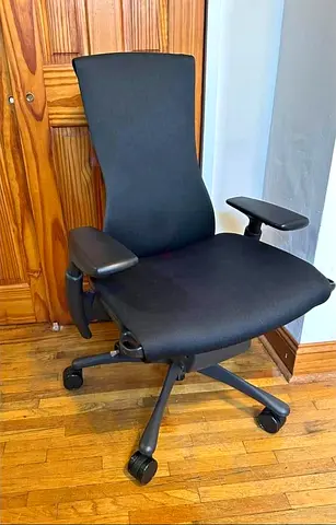 Free Delivery- Herman Miller M Body Ergonomic Black Office Chair with Adjustable Armrests