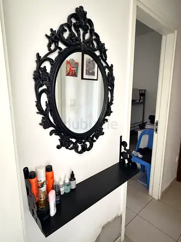 IKEA mirror with small shelf only for 100dh