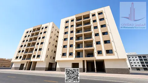 فرصة استثمارية من المالك مباشرة بنايتان للبيع في الجرف 17 عجمان كل مبنى 36 شقة غرفتين وصالة ومحل بدخل متوقع 1.568 مليون درهم