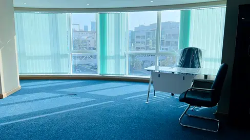 FULLY FURNISHED Business Center Office Near to DCC Metro Station WITH EJARI | READY TO MOVE