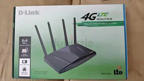 D-Link 4G AC1200 LTE Router DWR-M960